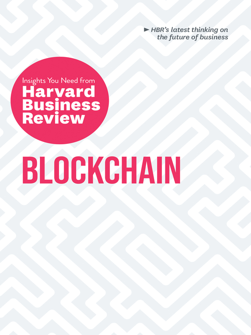 Title details for Blockchain by Harvard Business Review - Available